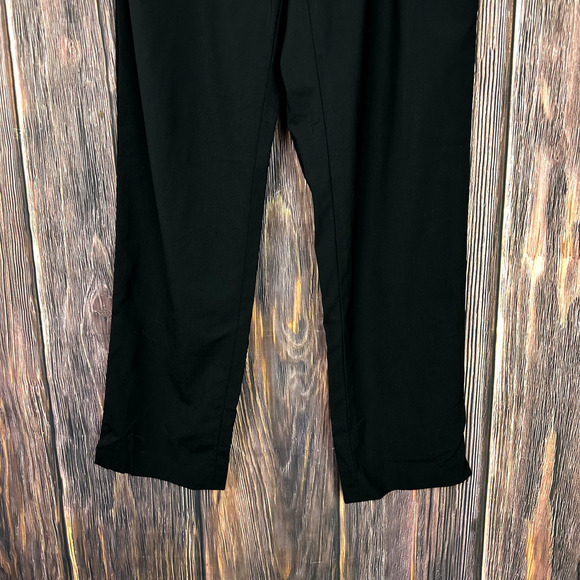 Lafayette 148 Womens Black Virgin Wool Trouser Pants Straight Work Size 10 - Picture 4 of 9